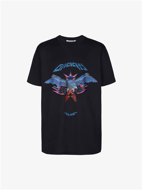 givenchy black eagle oversized t-shirt|GIVENCHY Reverse oversized t.